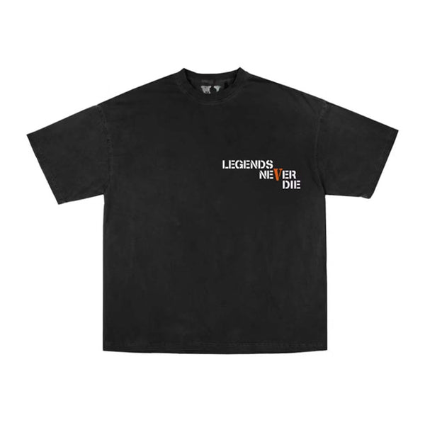 Juice Wrld x Vlone 999 Tee Black by Vlone - NWAHype 1 for streetwear T-Shirts in USA