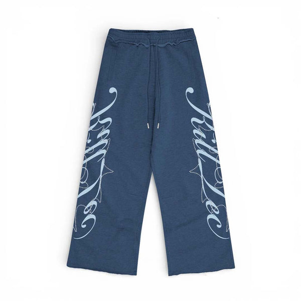 Killtec Cursive Studded Sweatpants Blue by Killtec - NWAHype No.1 for streetwear Pants in USA