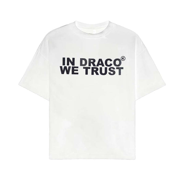 Kixkz In Draco We Trust Tee White Black by Kixkz Clothing - NWAHYPE No.1 for streetwear T-Shirts in USA