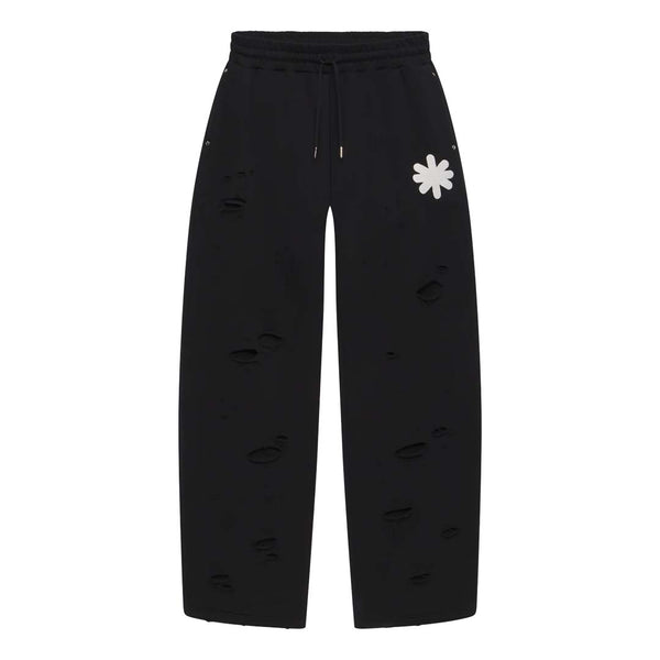 Lost Shadows Dstry Double Layer Sweatpants Black by Lost Shadows - NWAHYPE No.1 for streetwear Pants in USA