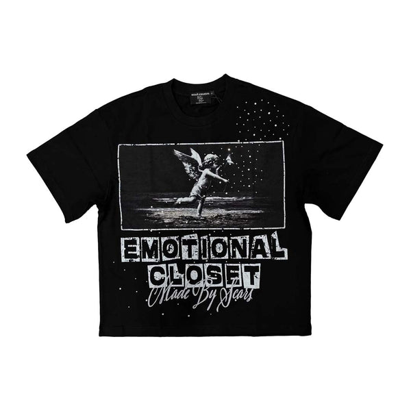 Mixed Emotions Black Scar Tee by Mixed Emotions - NWAHYPE No.1 for streetwear T-Shirts in USA