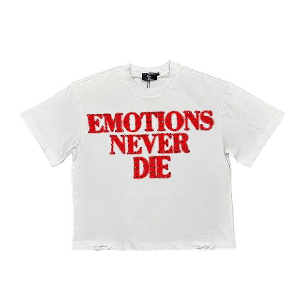 Mixed Emotions End Tee White Red by Mixed Emotions - NWAHype 1 for streetwear T-Shirts in USA