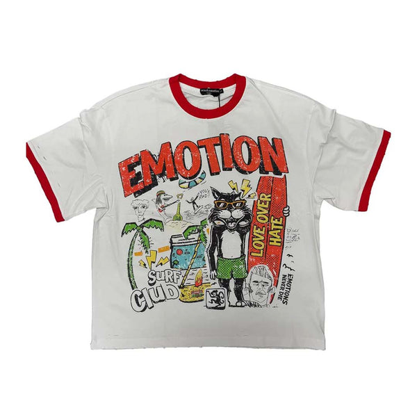 Mixed Emotions Surf Club White Tee by Mixed Emotions - NWAHYPE No.1 for streetwear T-Shirts in USA