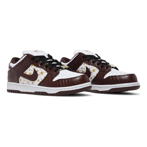 Nike SB Dunk Low Supreme Stars Barkroot Brown (2021) by Nike - NWAHype 1 for streetwear Sneakers in USA