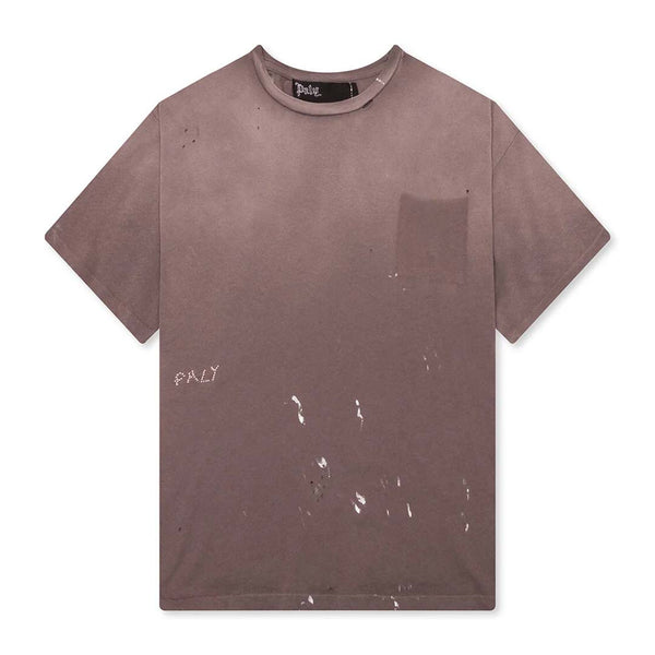 Paly Hollywood Bead Faded Brown Tee by Paly Hollywood - NWAHYPE No.1 for streetwear T-Shirts in USA