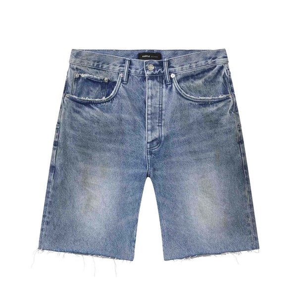 Purple Brand Ferrous Steel Blue Jean Shorts by Purple Brand - NWAHype No.1 for streetwear Shorts in USA