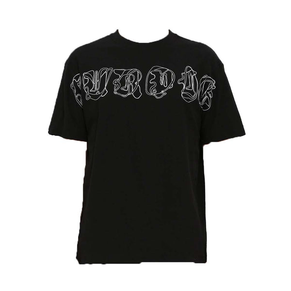 Purple Brand Textured Jersey Tee Black by Purple Brand - NWAHYPE No.1 for streetwear T-Shirts in USA