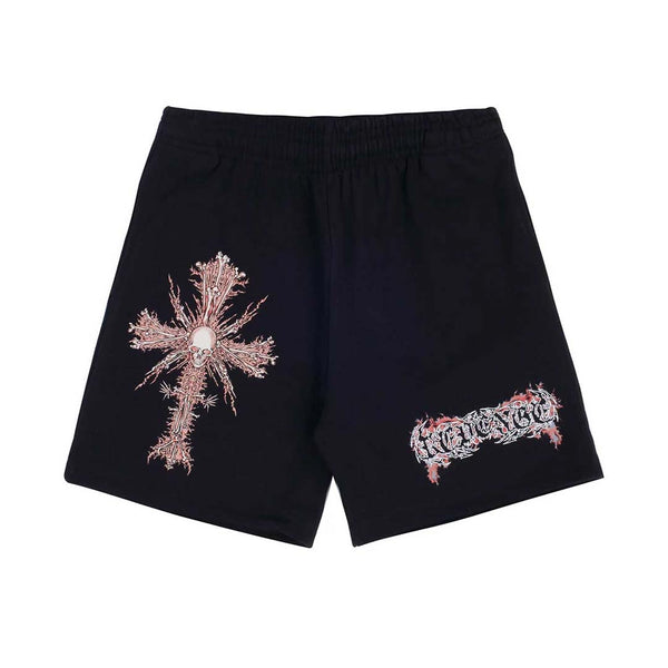 Revenge 11th Dimension Shorts Black Red by Revenge - NWAHYPE No.1 for streetwear Shorts in USA