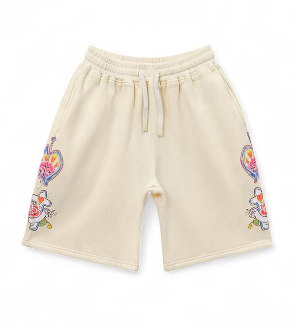 Righteous Risen King Shorts Cream by Righteous - NWAHype 1 for streetwear Shorts in USA