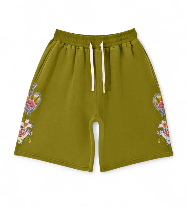 Righteous Risen King Shorts Green by Righteous - NWAHype 1 for streetwear Shorts in USA
