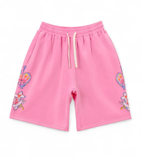 Righteous Risen King Shorts Pink by Righteous - NWAHype 1 for streetwear Shorts in USA