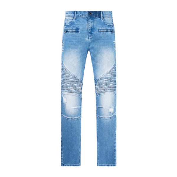 RtA Kieran Medium Wash Blue Jeans by RtA - NWAHYPE No.1 for streetwear Pants in USA
