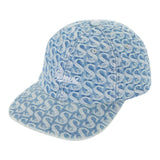 Supreme Monogram Denim Hat 'Blue'