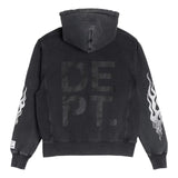 Gallery Dept. GD Flames Hoodie 'Black'