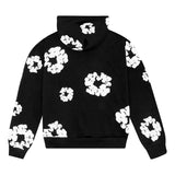 Denim Tears Black Cotton Wreath Sweatshirt