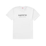 Supreme Shop Tee White