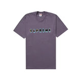 Supreme Stencil Tee Dusty Purple