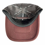 Sp5der Rhinestone Trucker Hat Burgundy