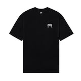 Revenge Embroidered Basic Tee Black