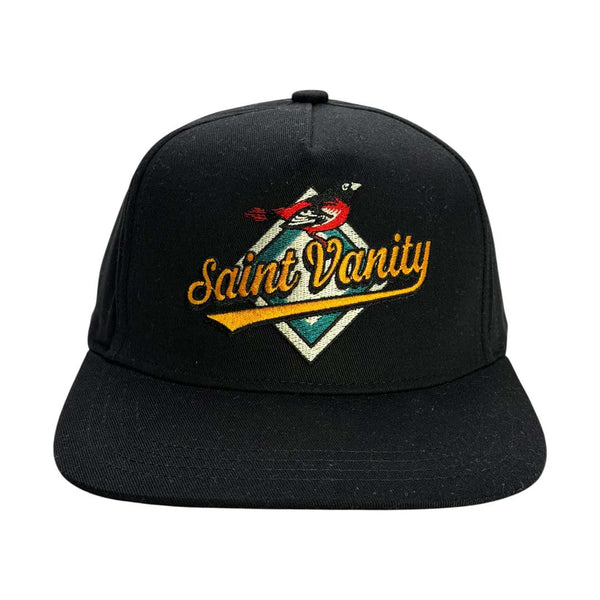 Saint Vanity Black Oriole Hat by Saint Vanity - NWAHYPE No.1 for streetwear Hats in USA
