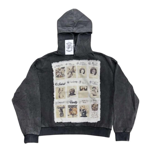 Saint Vanity Charcoal Van Life Hoodie by Saint Vanity - NWAHype No.1 for streetwear Hoodies in USA