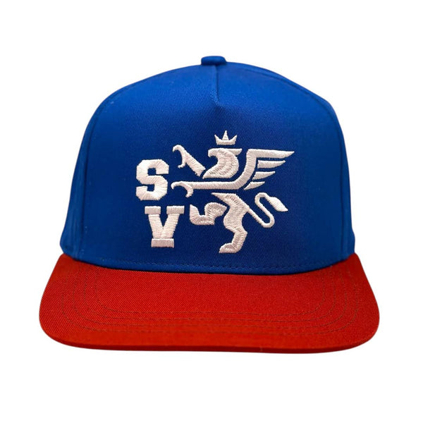 Saint Vanity Griffin Blue Red Hat by Saint Vanity - NWAHYPE No.1 for streetwear Hats in USA