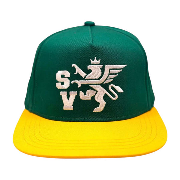 Saint Vanity Griffin Green Yellow Hat by Saint Vanity - NWAHYPE No.1 for streetwear Hats in USA