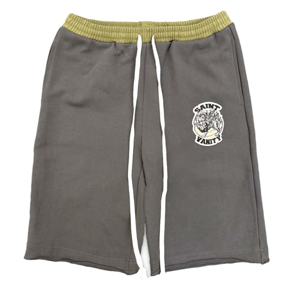 Saint Vanity Uniform Shorts Grey by Saint Vanity - NWAHYPE No.1 for streetwear Shorts in USA
