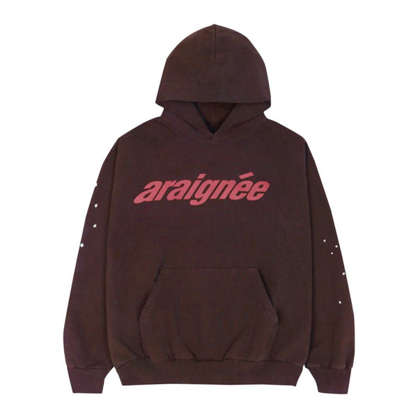 Sp5der Araignee Hoodie 'Brown' by Sp5der - NWAHype 1 for streetwear Hoodies in USA