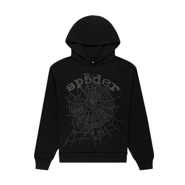 Sp5der Black Star OG Web V2 Hoodie Black Phantom by Sp5der - NWAHype No.1 for streetwear Hoodies in USA