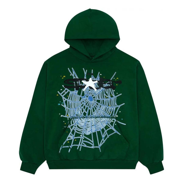Sp5der Hunter Green Hoodie by Sp5der - NWAHype 1 for streetwear Hoodies in USA