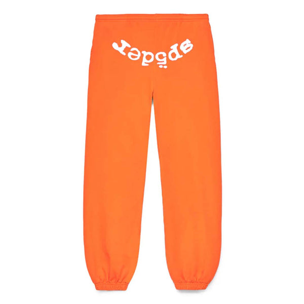 Sp5der Legacy Orange Sweatpants by Sp5der - NWAHype 1 for streetwear Pants in USA