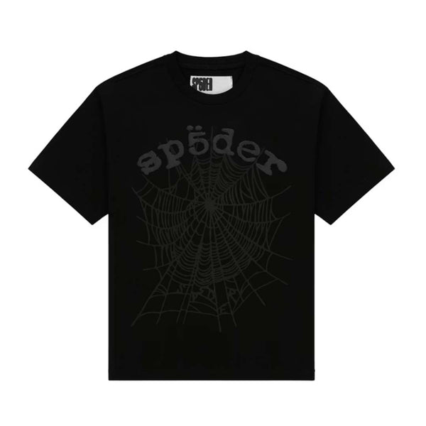 Sp5der Phantom OG Web Tee Black by Sp5der - NWAHYPE No.1 for streetwear T-Shirts in USA