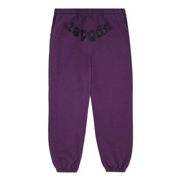 Sp5der Purple Sweatpants by Sp5der - NWAHype 1 for streetwear Pants in USA