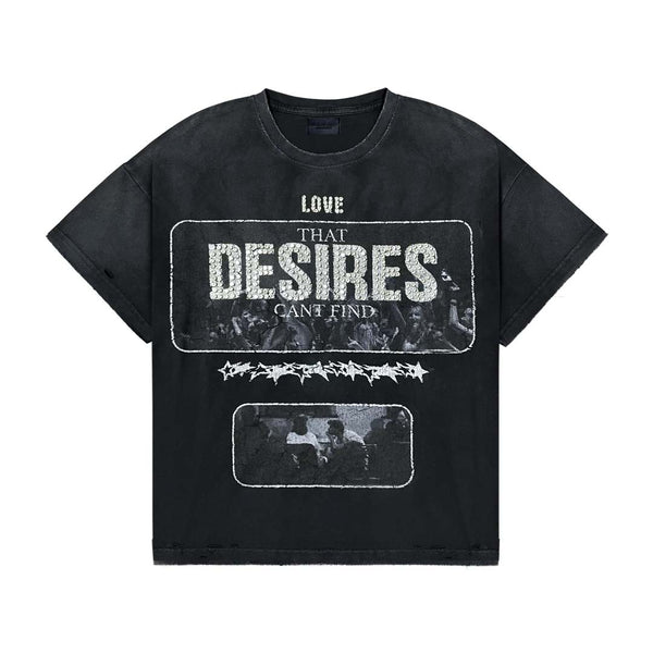 Stile de Amor in Desires Tee Black by Stile de Amor - NWAHYPE No.1 for streetwear T-Shirts in USA