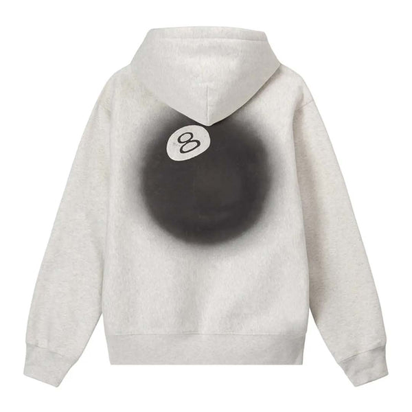 Stussy 8 Ball Fade Hoodie Grey by Stussy - NWAHYPE No.1 for streetwear Hoodies in USA