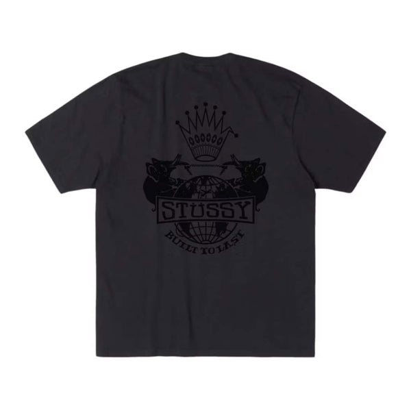 Stussy Built to Last Tee Faded Black by Stussy - NWAHYPE No.1 for streetwear T-Shirts in USA