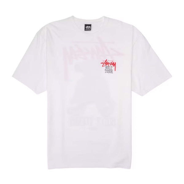 Stussy Built Tough White Tee by Stussy - NWAHYPE No.1 for streetwear T-Shirts in USA