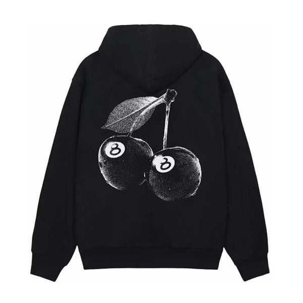 Stussy Cherries Hoodie Black by Stussy - NWAHYPE No.1 for streetwear Hoodies in USA