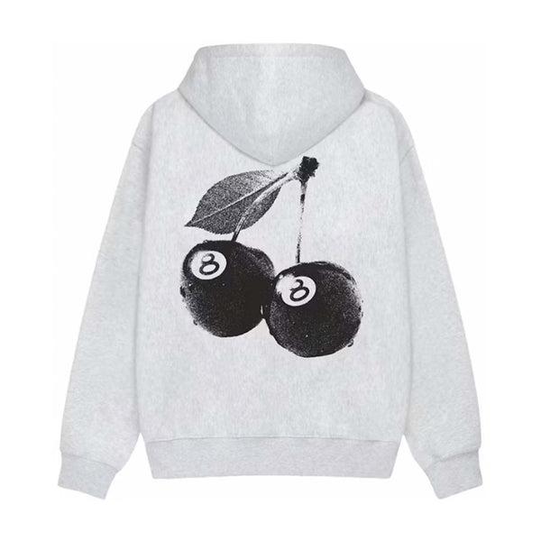 Stussy Cherries Hoodie Grey by Stussy - NWAHYPE No.1 for streetwear Hoodies in USA