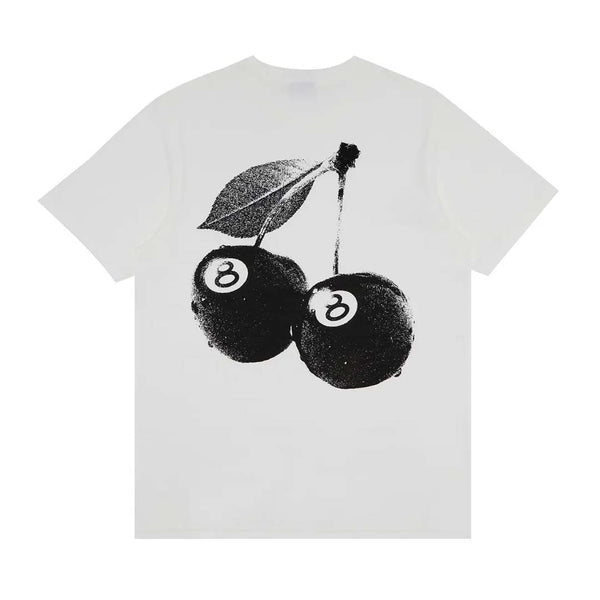 Stussy Cherry White Tee by Stussy - NWAHYPE No.1 for streetwear T-Shirts in USA