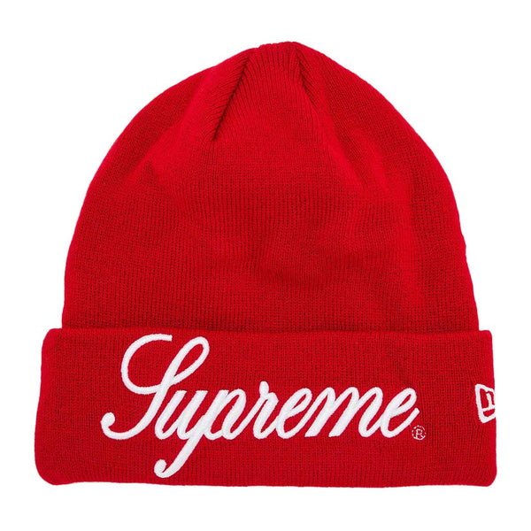 Supreme Beanie Script Red by Supreme - NWAHype No.1 for streetwear Beanies in USA