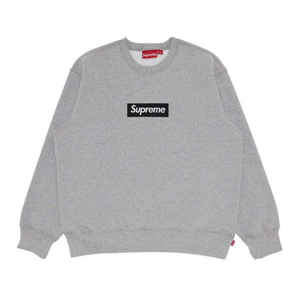 Supreme Box Logo Crewneck 'Heather Grey' by Supreme - NWAHype No.1 for streetwear Hoodies in USA