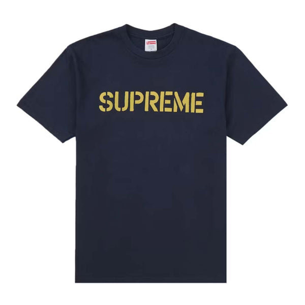 Supreme Hard Tee Navy by Supreme - NWAHYPE No.1 for streetwear T-Shirts in USA
