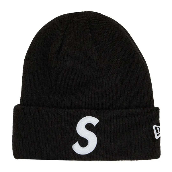 Supreme New Era S Logo Beanie 'Black' by Supreme - NWAHype No.1 for streetwear Beanies in USA