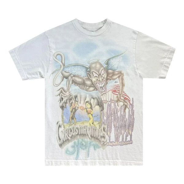 Travis Scott Utopia Circus Maximus 2023 Tour III Tee by Travis Scott - NWAHYPE No.1 for streetwear T-Shirts in USA