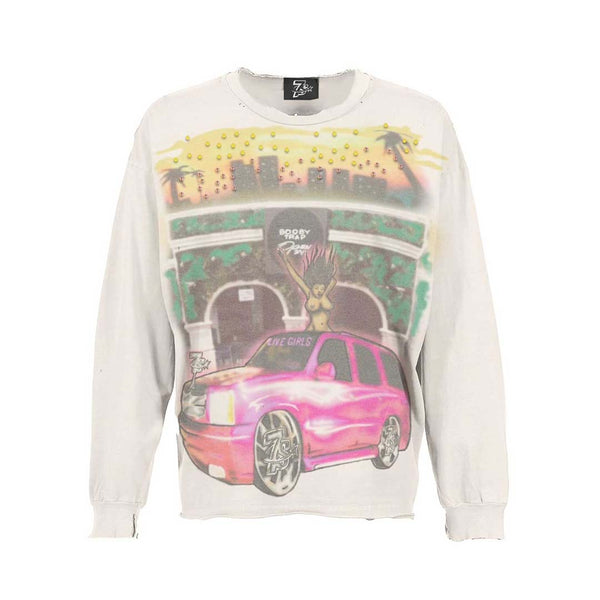 Triple Sevens Booby Trap Long Sleeve Tee White by Triple Sevens - NWAHYPE No.1 for streetwear T-Shirts in USA