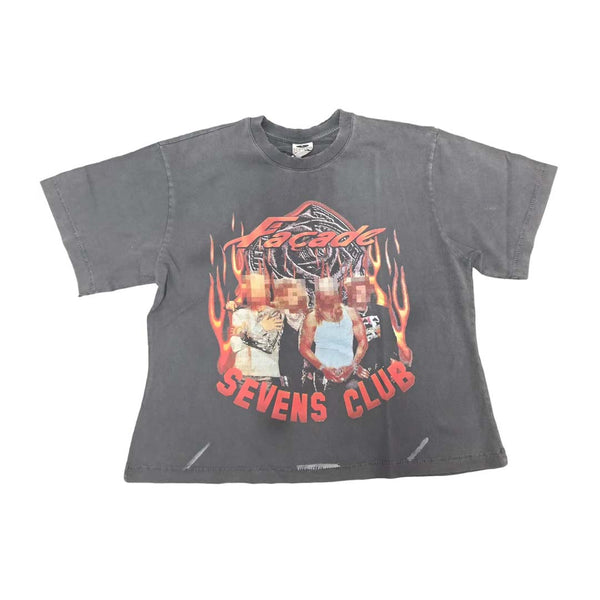 Triple Sevens Flamerock Grey Tee by Triple Sevens - NWAHYPE No.1 for streetwear T-Shirts in USA