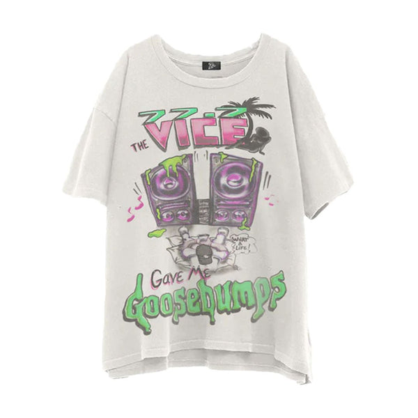 Triple Sevens Goosebumps White Tee by Triple Sevens - NWAHype 1 for streetwear T-Shirts in USA