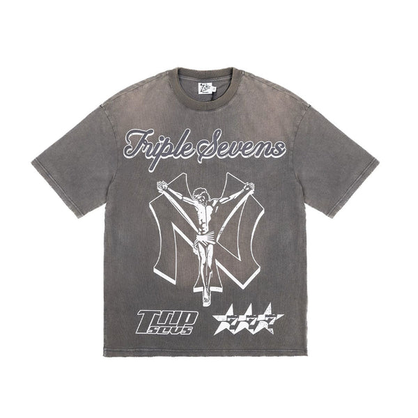 Triple Sevens NY Jesus Olive Tee by Triple Sevens - NWAHype 1 for streetwear T-Shirts in USA